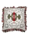 Alanui Bandana Jacquard Cushion In Multi