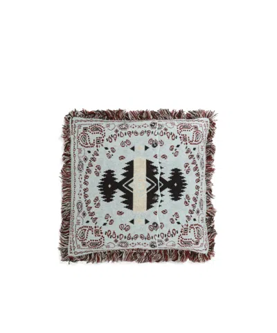 Alanui Bandana Jacquard Pillow In Multi