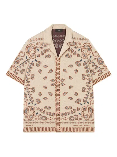 Alanui Bandana-hemd In Neutral