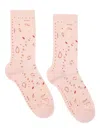 Alanui Bandana Socks In Pink