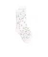 Alanui Bandana Socks In White