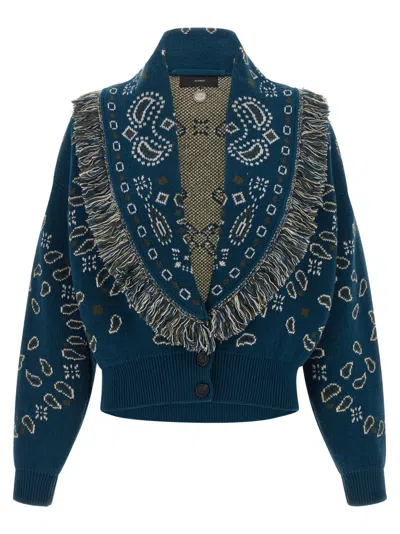 ALANUI ALANUI BANDANA' THISTLE BOMBER CARDS