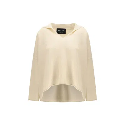 Alanui Beige Cashmere Women's Sweater In Brown