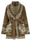 Alanui Beyond The Horizons Sweaters And Cardigans In Beige