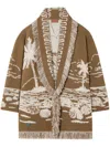 Alanui Beyond The Horizons Sweaters And Cardigans In Brown