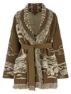 Alanui Beyond The Horizons Sweaters And Cardigans In Brown