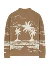 Alanui Beyond The Horizons Sweater In Brown