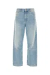 Alanui Straight-leg Washed Denim Jeans In Blue