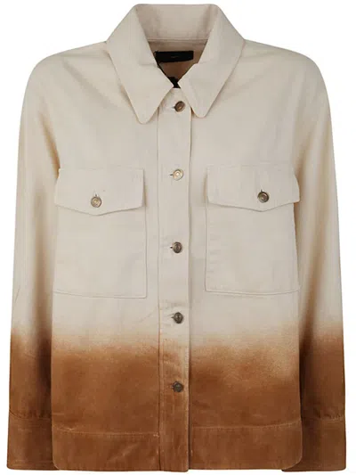 ALANUI ALANUI BRIGHT HUES DENIM OVERSHIRT CLOTHING