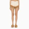Alanui Denim Shorts Trousers White