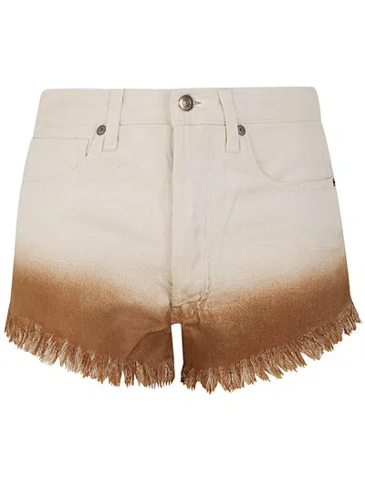 ALANUI ALANUI BRIGHT HUES DENIM SHORTS