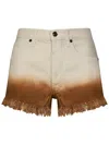 Alanui Bright Hues Denim Shorts Clothing