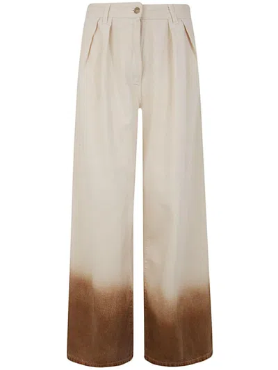 Alanui Bright Hues Wide Leg Denim