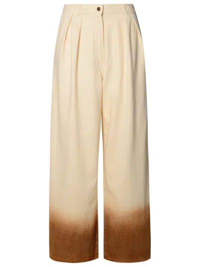 ALANUI BRIGHT HUES WIDE LEG DENIM JEANS