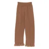 Alanui Fringed Knitted Trousers