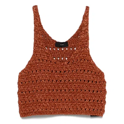 ALANUI BROWN TOPS