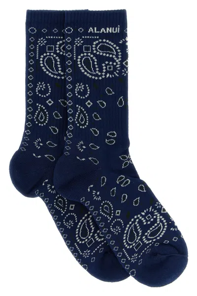 Alanui Calze 'bandana' In Blue