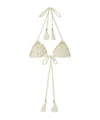 Alanui Cape Jasmine Bikini Top In Nude