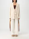 ALANUI CARDIGAN ALANUI WOMAN COLOR YELLOW CREAM,406050090