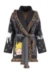 Alanui Cardigan Collab The Little Prince In Jacquard Knit In Multi