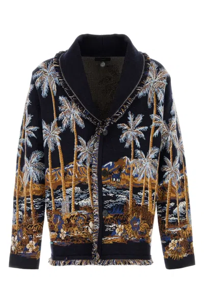 Alanui Cardigan Diamond Head In Multi