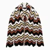 Alanui Crochet Knit Zig Zag Cardigan