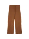 Alanui Cargo-pocket Trousers In Brown