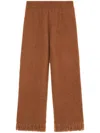 ALANUI ALANUI CASHMERE AND SILK BLEND TROUSERS