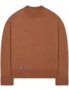 Alanui Ribbed-edge Cashmere-blend Jumper