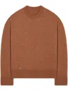 Alanui Ribbed-edge Cashmere-blend Jumper