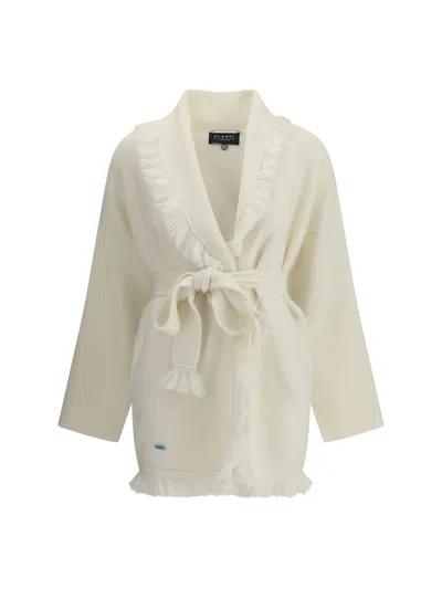 Alanui Cashmere Finest Cardigan In Neutral