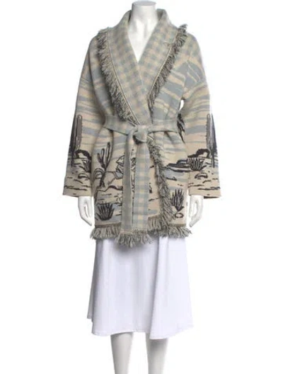 Pre-owned Alanui Cashmere Graphic Print Sweater In Multi