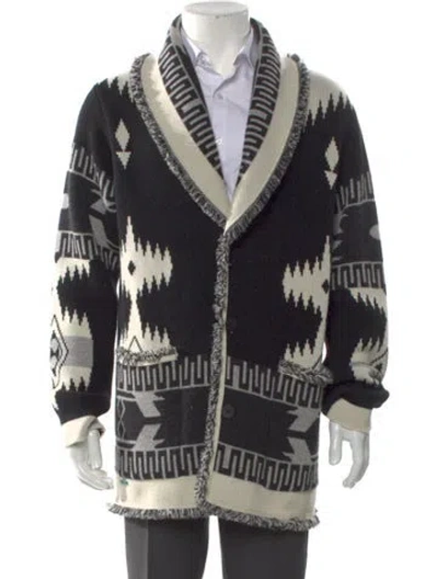 Pre-owned Alanui Cashmere Printed Cardigan In Multi