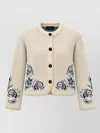 Alanui Cashmere Wool Jacket In Neutral
