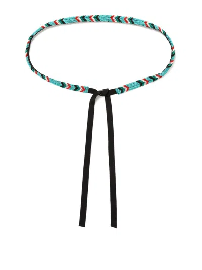 Alanui Memories Of The Savannah Belt In Light Blue