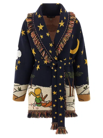 Alanui Collab The Little Prince Cardigan In Multi