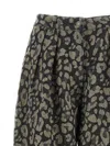 Alanui Seattle Jungle Wide Leg Jeans In Gray