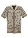 ALANUI COTTON PIQUET BANDANA SHIRT