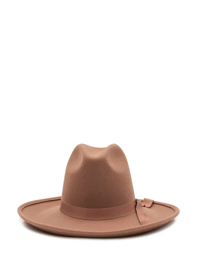 Alanui Cowboy Hat In Brown