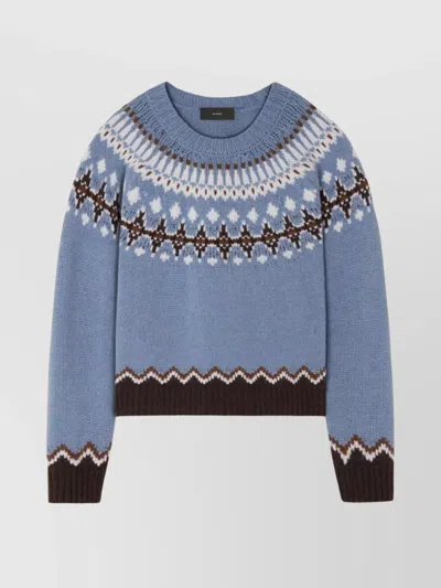 ALANUI COZY WINTER WOOL CREWNECK SWEATER