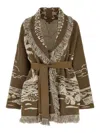 Alanui Beyond The Horizons Sweaters And Cardigans In Brown