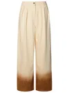 Alanui Trousers Featuring Dip-dye Effect And Wide Leg