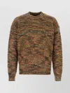 Alanui Multicolor Acetate Blend Grunge Beat Sweater In Multi