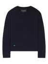 Alanui Crew-neck Sweater In Blue