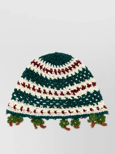 Alanui Crochet Beanie Hat In Multi