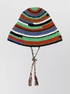Alanui Crochet Wide Brim Bucket Hat