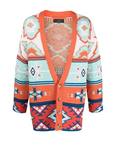 ALANUI DESERT ROAD JACQUARD CARDIGAN