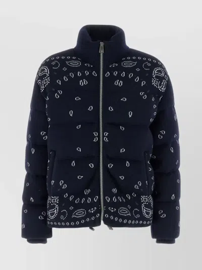 ALANUI DOWN JACKET WOOL CONCEALED DRAWSTRING