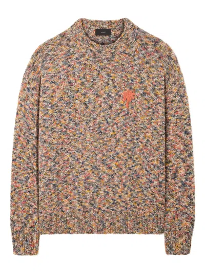 Alanui Dust Of Light Pullover Mit Palmen In Brown