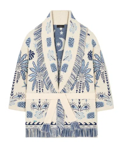 ALANUI ECHOES OF THE ISLAND BELTED CARDI-COAT